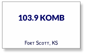 103.9 KOMB Fort Scott, KS