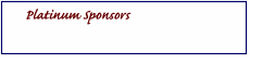 Platinum Sponsors