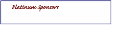 Platinum Sponsors