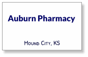 Auburn Pharmacy Mound City, KS