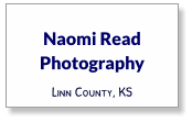 Naomi Read Photography Linn County, KS