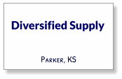 Diversified Supply Parker, KS