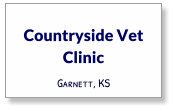 Countryside Vet Clinic Garnett, KS